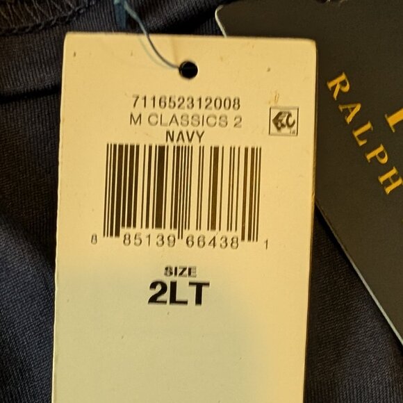 Mens Ralph Lauren Performance Workout Shirt - 2XLT - Picture 5 of 7